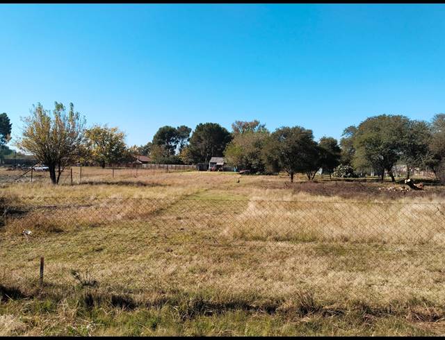 1,111M² VACANT LAND FOR SALE IN RIVERSDALE